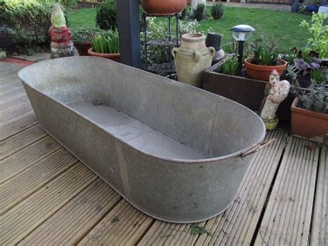 Tin Bath Tub in Garden Antiques for sale